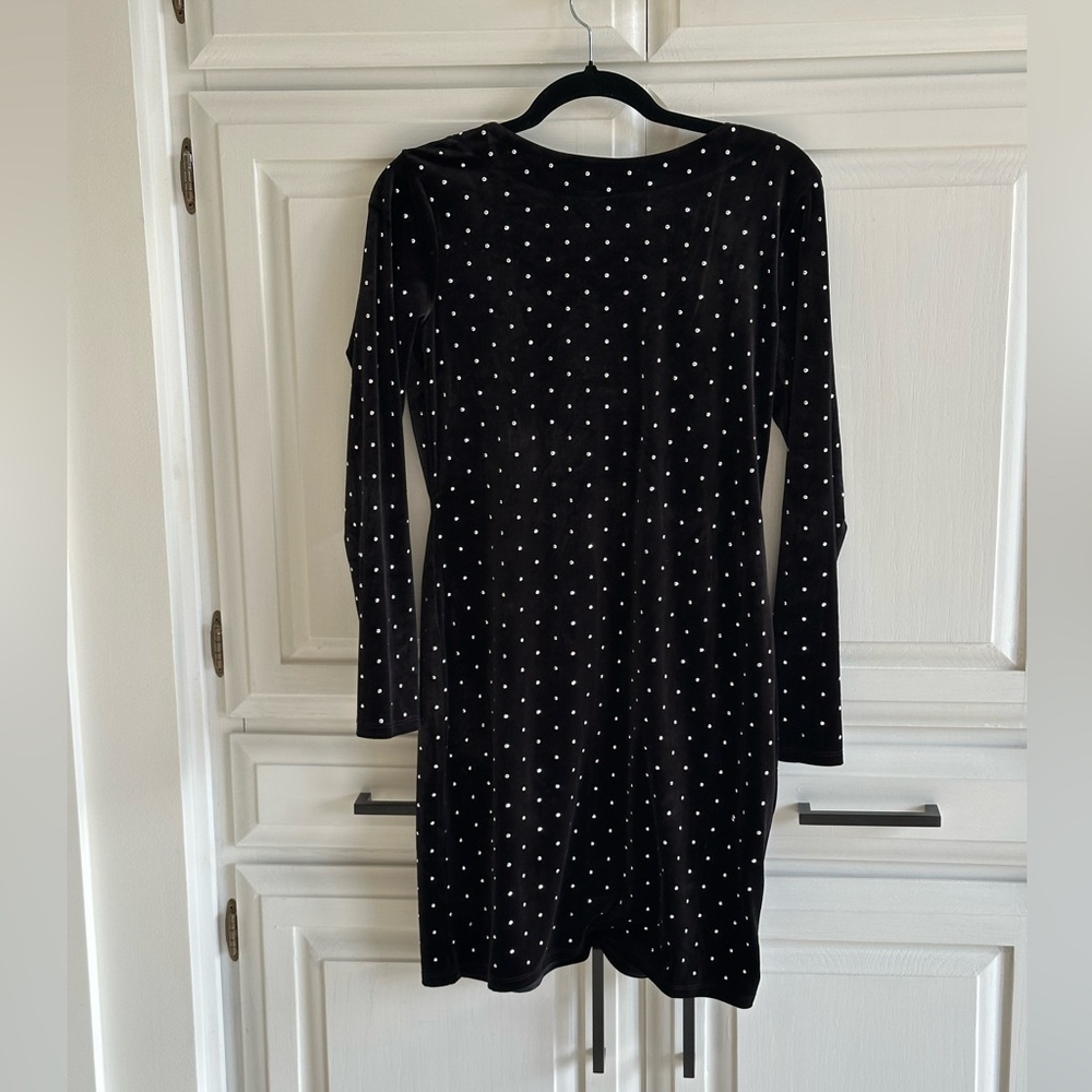H&M Black Garment with Metallic Details